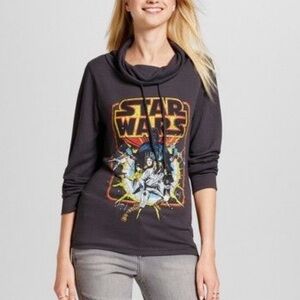 NWOT Star Wars Soft Longsleeve Top Light Sweatshirt